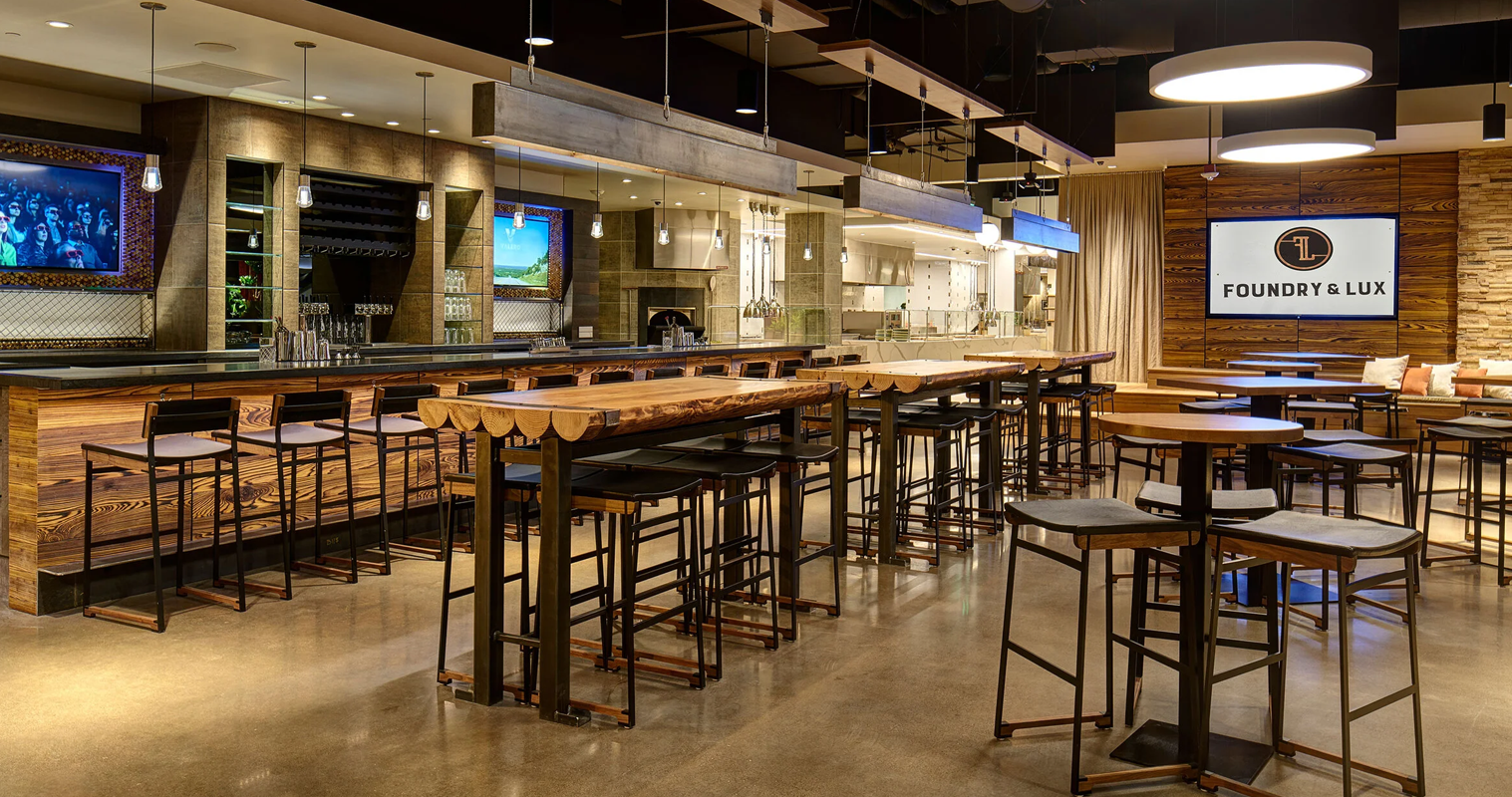 Foundry and Lux restaurant